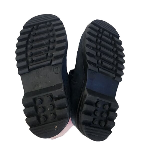 b.u.m. equipment Sheri Genuine Cow Suede Baby Girls Shoes Size 7 - Picture 7 of 10